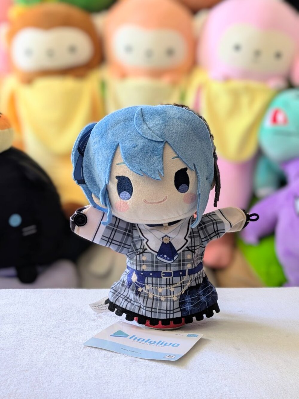 Round 1 Exclusive FuRyu Hololive Hoshimachi Suisei Puppet Plush